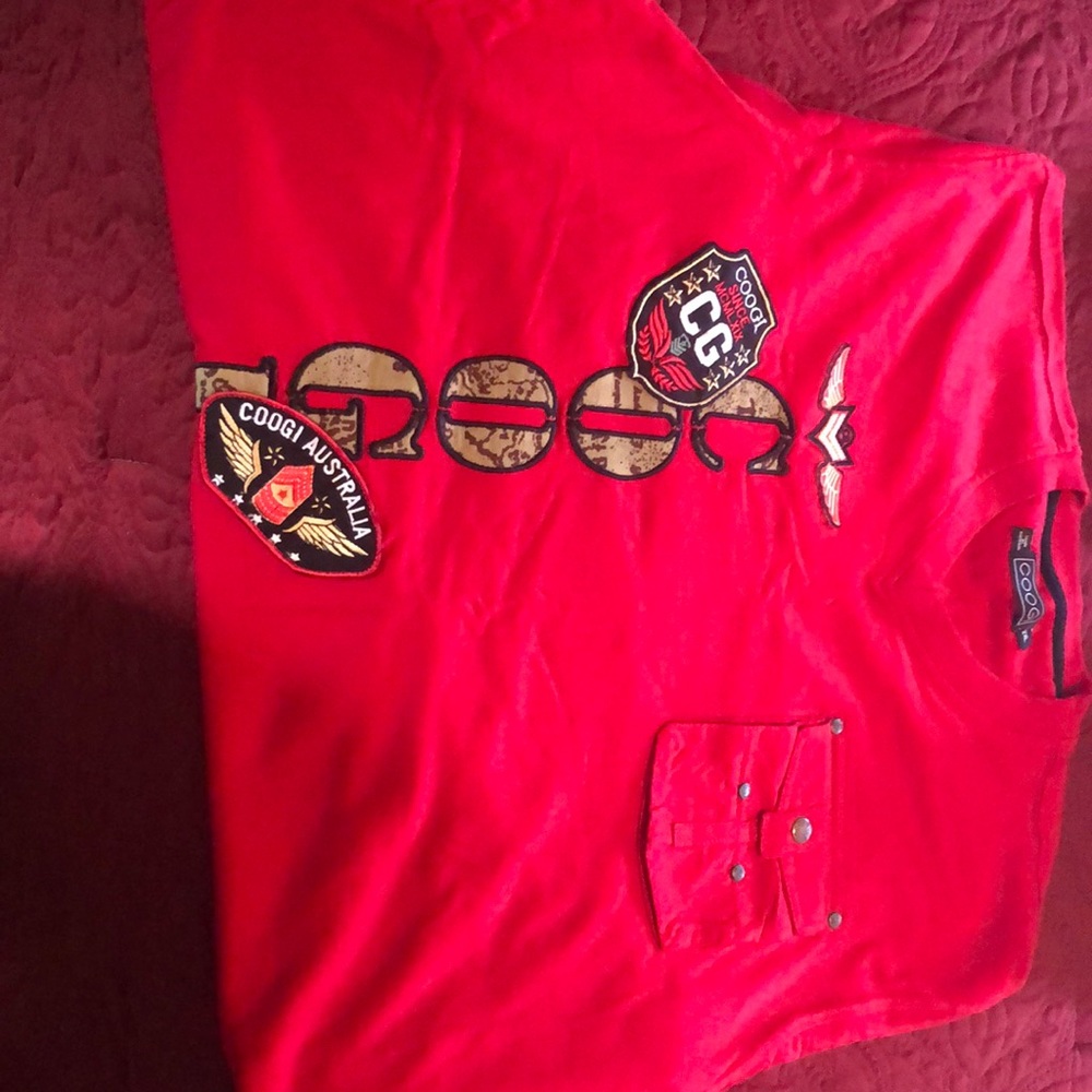 2XL Red Coogi Shirt brand new